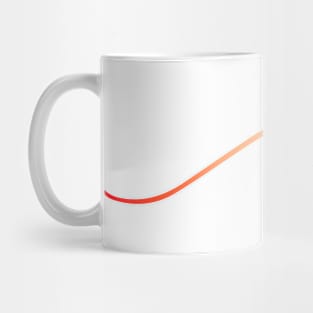 Rainbow wave Mug